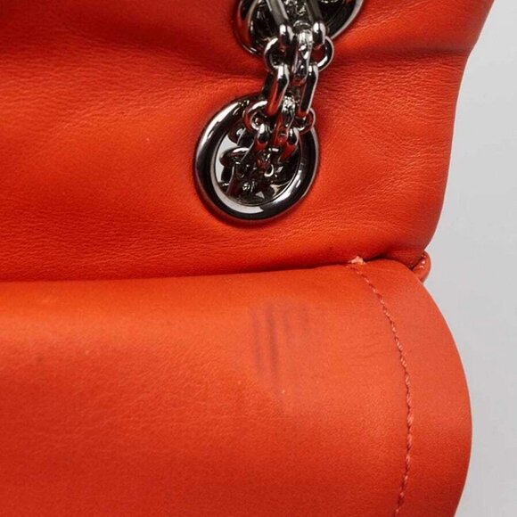 Chanel Orange 2.55 Reissue Quilted Patent Caviar Leather 225 Bag - Picture 10 of 11